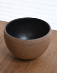 大谷焼 カフェオレボウル(黒)