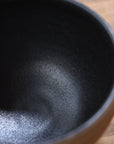 大谷焼 カフェオレボウル(黒)