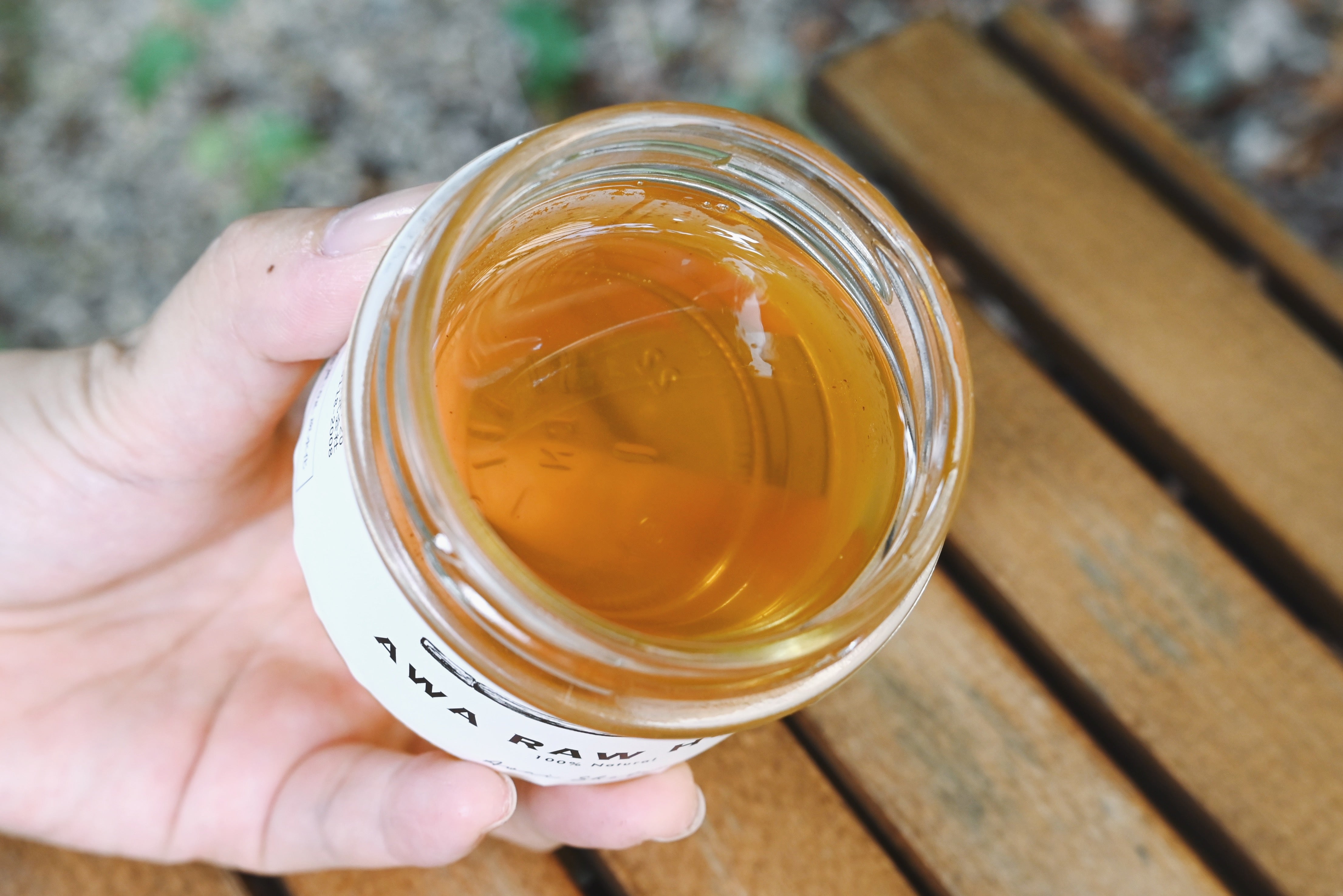 【限定50個・お一人様1個まで】採れたて生はちみつ AWA RAW HONEY