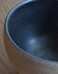 大谷焼 カフェオレボウル(黒)