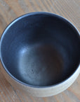 大谷焼 カフェオレボウル(黒)