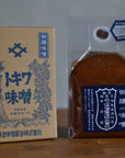 Inoue Miso Soy Sauce "Gozen Miso"
Founded in 1875
A traditional delicacy offered to the feudal lords of Awa