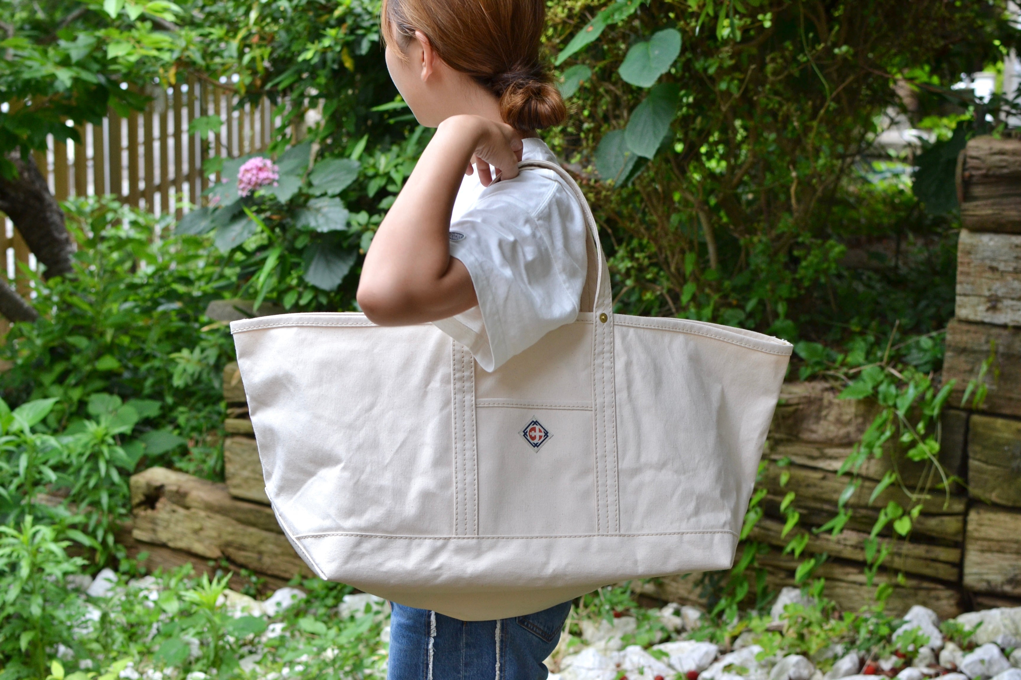 Big tote bag-KINARI