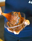 A set of popular side dish miso (sea bream and sudachi) and Naruto wakame miso soup from Shimaya Miso, a 120-year-old long-established company