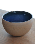 大谷焼 カフェオレボウル(青)