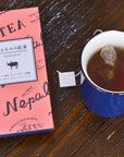 [Tokra Black Tea Nepal Tea Plantation 10p] Rare Nepalese black tea from the area adjacent to Darjeeling. Perfect for chai. 