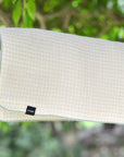 Hand towel natural x sage green